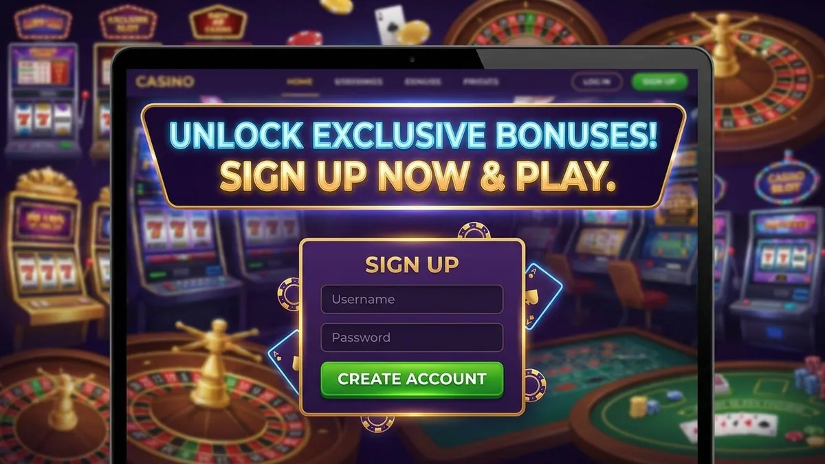 Registrazione con bonus